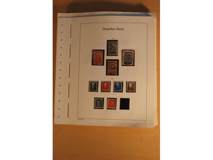 1872/1945, vorwiegend gestempelte Sammlung mit diversen besseren Werten dabei Mi..-Nr. 66, IV, 177-78, 181, 330B, 438-39 und 