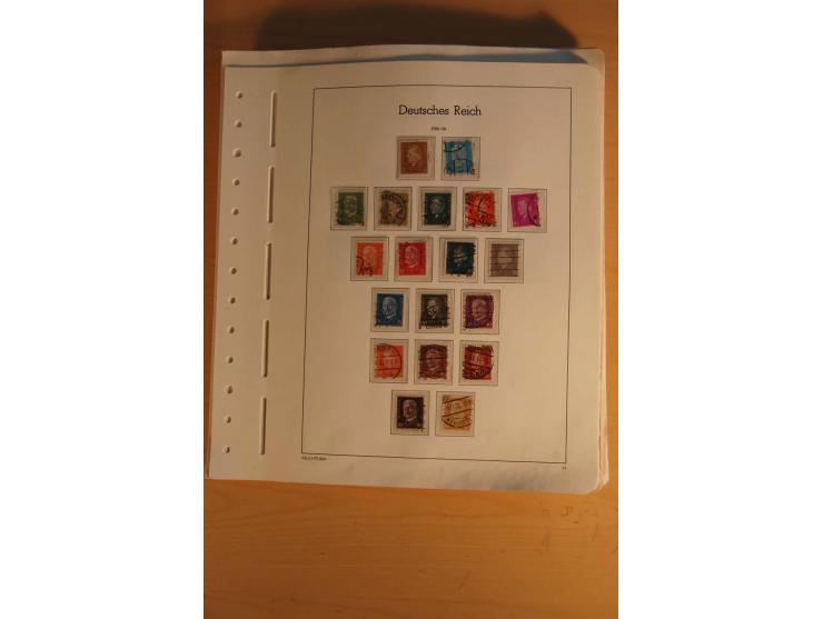 1872/1945, vorwiegend gestempelte Sammlung mit diversen besseren Werten dabei Mi..-Nr. 66, IV, 177-78, 181, 330B, 438-39 und 