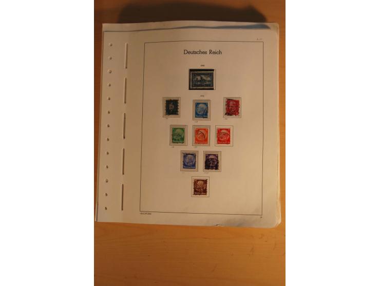 1872/1945, vorwiegend gestempelte Sammlung mit diversen besseren Werten dabei Mi..-Nr. 66, IV, 177-78, 181, 330B, 438-39 und 