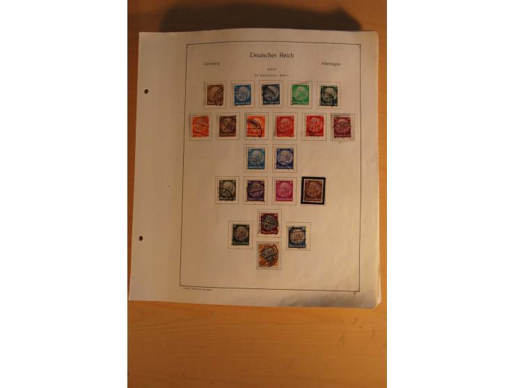 1872/1945, vorwiegend gestempelte Sammlung mit diversen besseren Werten dabei Mi..-Nr. 66, IV, 177-78, 181, 330B, 438-39 und 