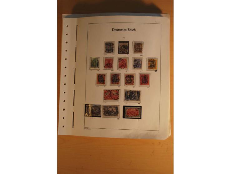 1872/1945, vorwiegend gestempelte Sammlung mit diversen besseren Werten dabei Mi..-Nr. 66, IV, 177-78, 181, 330B, 438-39 und 