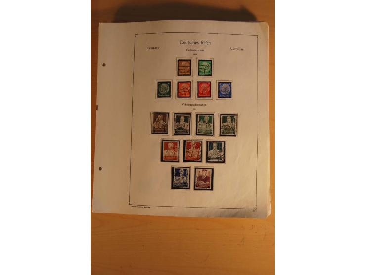 1872/1945, vorwiegend gestempelte Sammlung mit diversen besseren Werten dabei Mi..-Nr. 66, IV, 177-78, 181, 330B, 438-39 und 