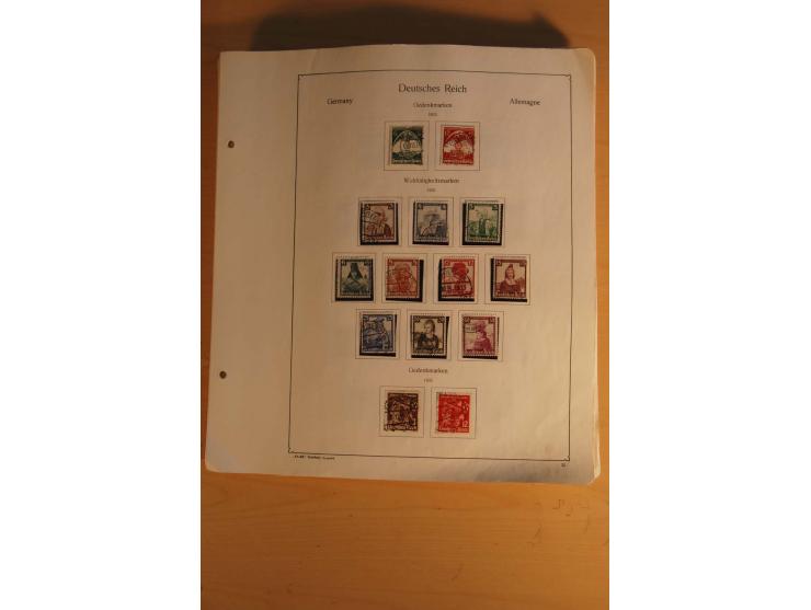 1872/1945, vorwiegend gestempelte Sammlung mit diversen besseren Werten dabei Mi..-Nr. 66, IV, 177-78, 181, 330B, 438-39 und 