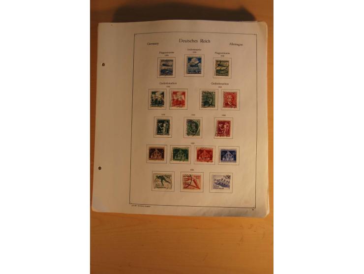 1872/1945, vorwiegend gestempelte Sammlung mit diversen besseren Werten dabei Mi..-Nr. 66, IV, 177-78, 181, 330B, 438-39 und 