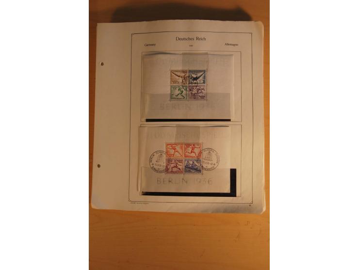 1872/1945, vorwiegend gestempelte Sammlung mit diversen besseren Werten dabei Mi..-Nr. 66, IV, 177-78, 181, 330B, 438-39 und 
