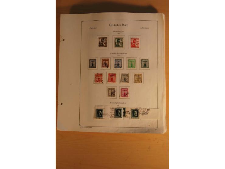 1872/1945, vorwiegend gestempelte Sammlung mit diversen besseren Werten dabei Mi..-Nr. 66, IV, 177-78, 181, 330B, 438-39 und 