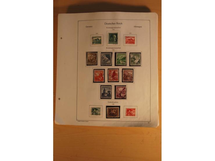 1872/1945, vorwiegend gestempelte Sammlung mit diversen besseren Werten dabei Mi..-Nr. 66, IV, 177-78, 181, 330B, 438-39 und 
