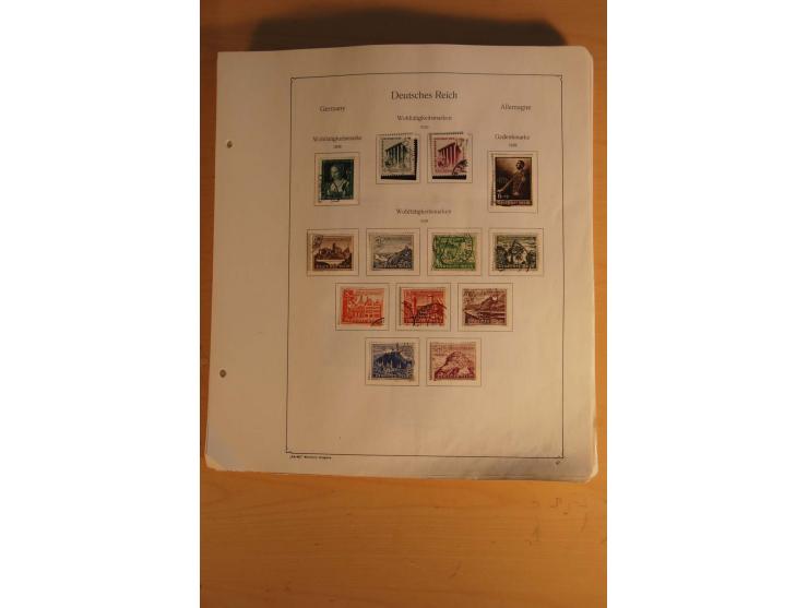 1872/1945, vorwiegend gestempelte Sammlung mit diversen besseren Werten dabei Mi..-Nr. 66, IV, 177-78, 181, 330B, 438-39 und 