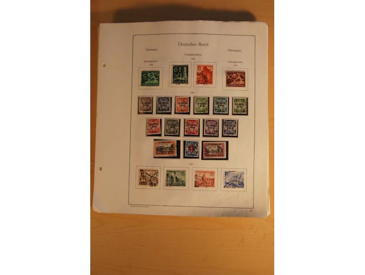 1872/1945, vorwiegend gestempelte Sammlung mit diversen besseren Werten dabei Mi..-Nr. 66, IV, 177-78, 181, 330B, 438-39 und 