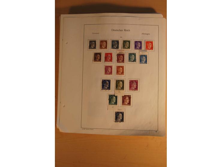 1872/1945, vorwiegend gestempelte Sammlung mit diversen besseren Werten dabei Mi..-Nr. 66, IV, 177-78, 181, 330B, 438-39 und 