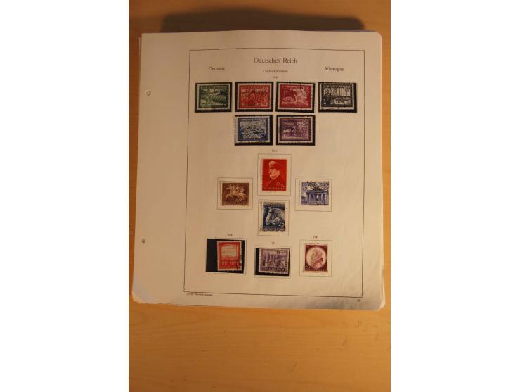 1872/1945, vorwiegend gestempelte Sammlung mit diversen besseren Werten dabei Mi..-Nr. 66, IV, 177-78, 181, 330B, 438-39 und 