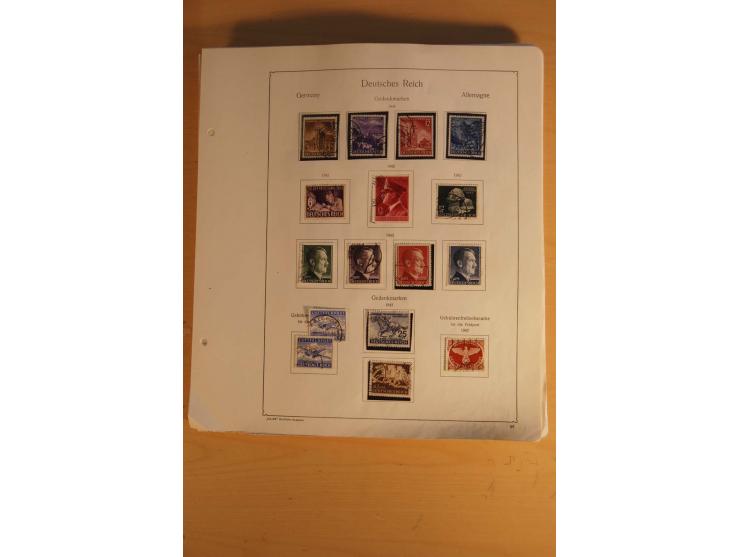 1872/1945, vorwiegend gestempelte Sammlung mit diversen besseren Werten dabei Mi..-Nr. 66, IV, 177-78, 181, 330B, 438-39 und 