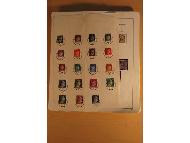 1872/1945, vorwiegend gestempelte Sammlung mit diversen besseren Werten dabei Mi..-Nr. 66, IV, 177-78, 181, 330B, 438-39 und 