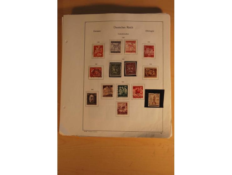 1872/1945, vorwiegend gestempelte Sammlung mit diversen besseren Werten dabei Mi..-Nr. 66, IV, 177-78, 181, 330B, 438-39 und 