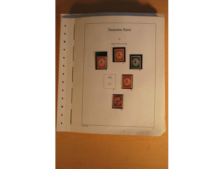1872/1945, vorwiegend gestempelte Sammlung mit diversen besseren Werten dabei Mi..-Nr. 66, IV, 177-78, 181, 330B, 438-39 und 