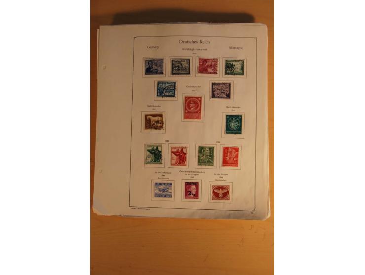 1872/1945, vorwiegend gestempelte Sammlung mit diversen besseren Werten dabei Mi..-Nr. 66, IV, 177-78, 181, 330B, 438-39 und 