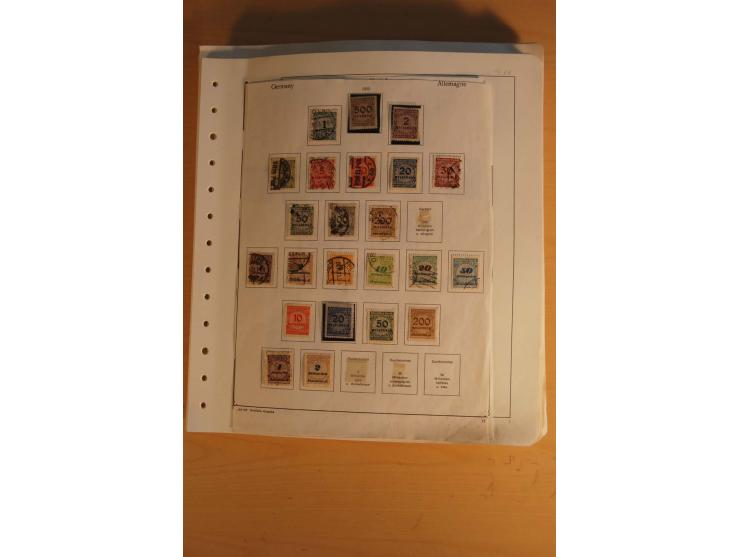 1872/1945, vorwiegend gestempelte Sammlung mit diversen besseren Werten dabei Mi..-Nr. 66, IV, 177-78, 181, 330B, 438-39 und 