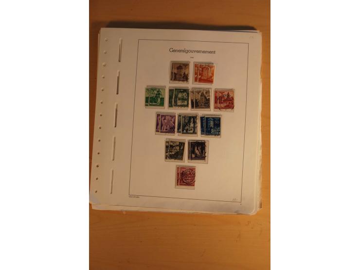 1872/1945, vorwiegend gestempelte Sammlung mit diversen besseren Werten dabei Mi..-Nr. 66, IV, 177-78, 181, 330B, 438-39 und 