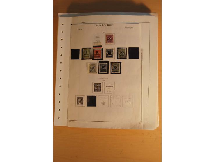 1872/1945, vorwiegend gestempelte Sammlung mit diversen besseren Werten dabei Mi..-Nr. 66, IV, 177-78, 181, 330B, 438-39 und 
