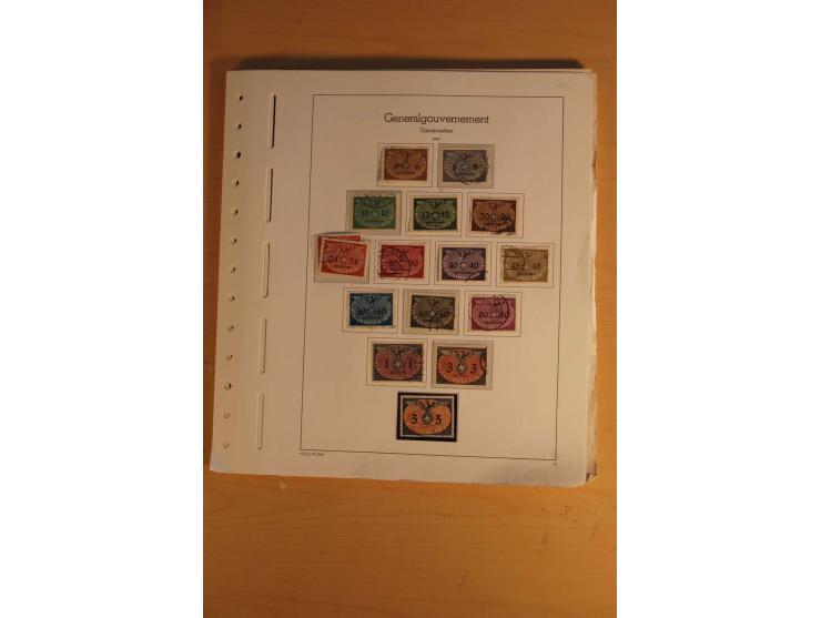 1872/1945, vorwiegend gestempelte Sammlung mit diversen besseren Werten dabei Mi..-Nr. 66, IV, 177-78, 181, 330B, 438-39 und 