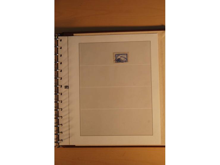 1872/1945, gestempelte Sammlung mit u.a. Bl.3, dazu einige Belege, u.a. Tauchbootbrief adressiert nach Argentinien