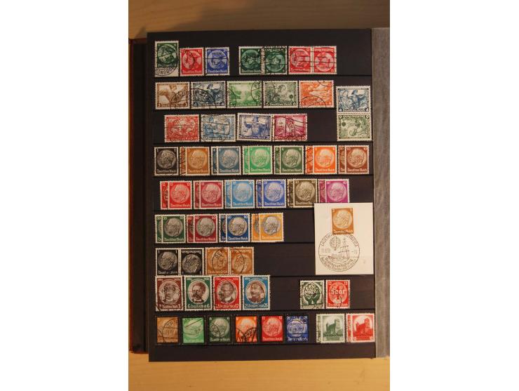 1872/1945, postfrische, ungebrauchte und gestempelte Sammlung mit guten Ausgaben, dazu etwas Gebiete und Alliierte Besetzung