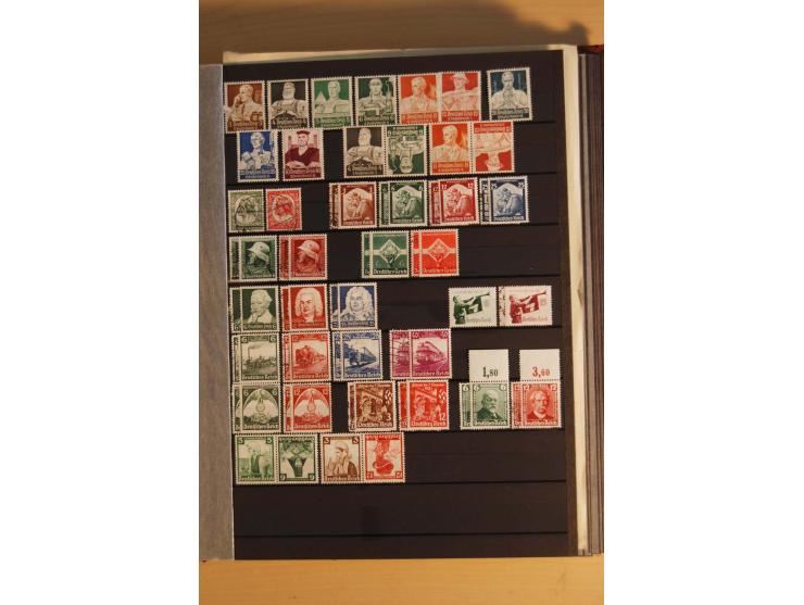 1872/1945, postfrische, ungebrauchte und gestempelte Sammlung mit guten Ausgaben, dazu etwas Gebiete und Alliierte Besetzung