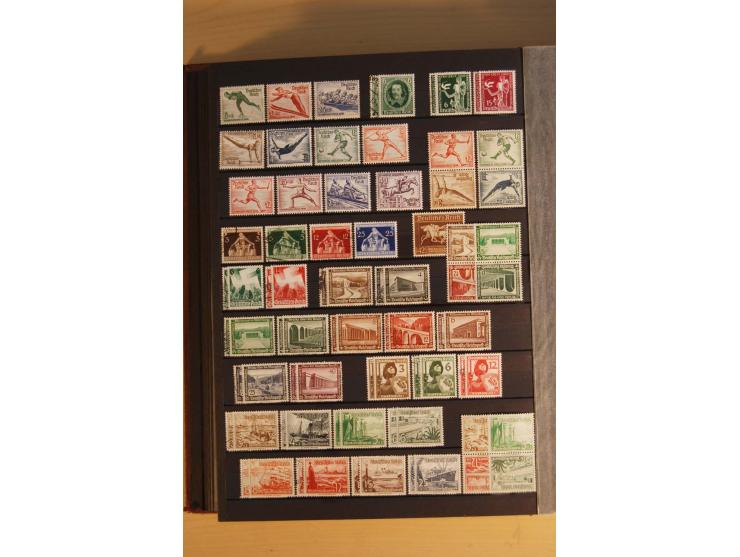 1872/1945, postfrische, ungebrauchte und gestempelte Sammlung mit guten Ausgaben, dazu etwas Gebiete und Alliierte Besetzung