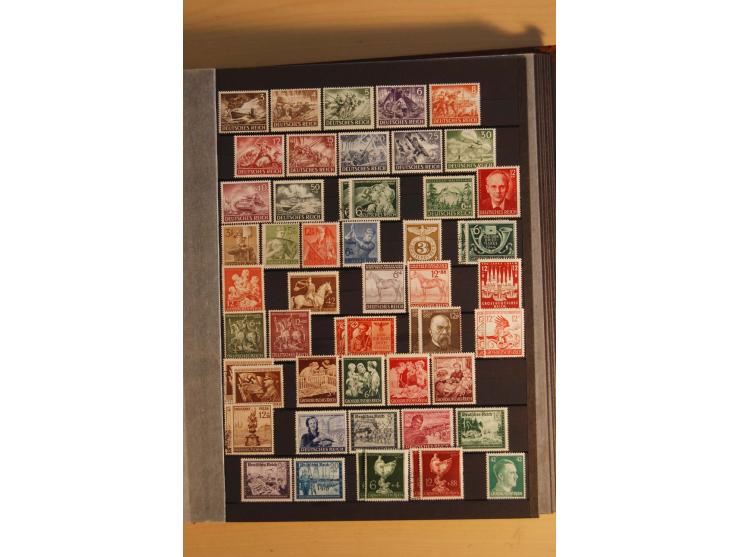 1872/1945, postfrische, ungebrauchte und gestempelte Sammlung mit guten Ausgaben, dazu etwas Gebiete und Alliierte Besetzung