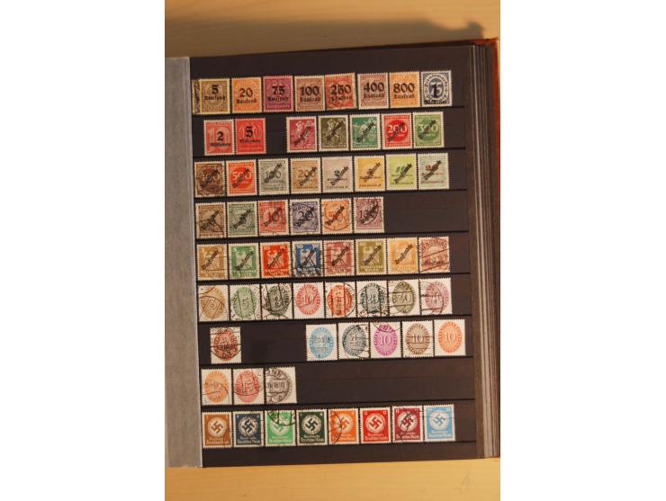 1872/1945, postfrische, ungebrauchte und gestempelte Sammlung mit guten Ausgaben, dazu etwas Gebiete und Alliierte Besetzung