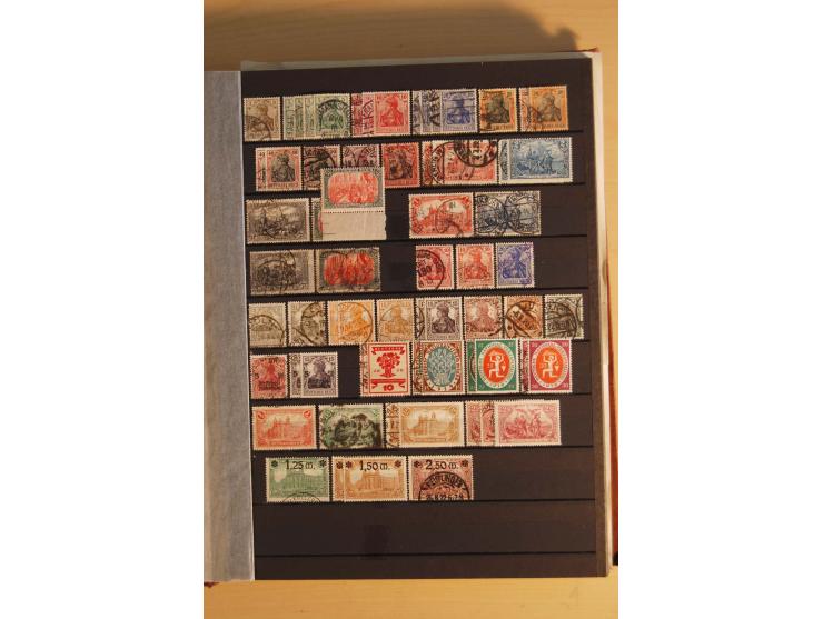 1872/1945, postfrische, ungebrauchte und gestempelte Sammlung mit guten Ausgaben, dazu etwas Gebiete und Alliierte Besetzung