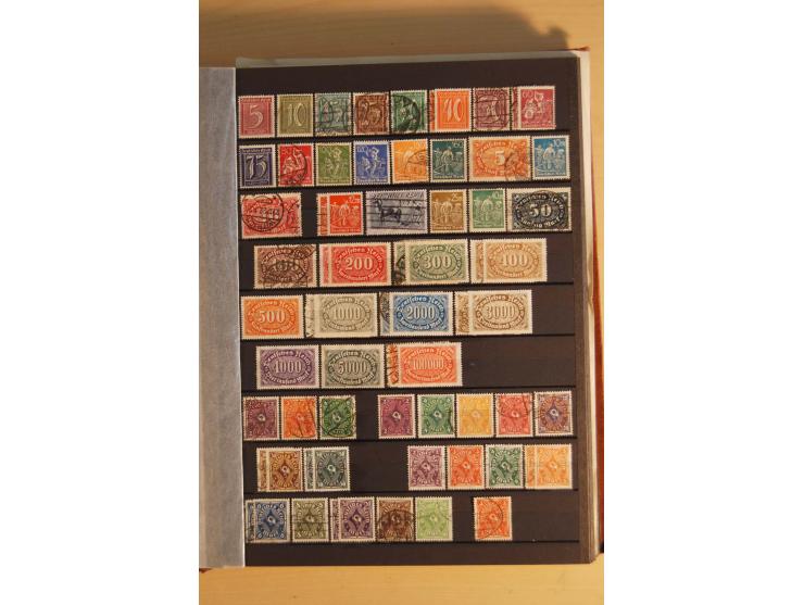 1872/1945, postfrische, ungebrauchte und gestempelte Sammlung mit guten Ausgaben, dazu etwas Gebiete und Alliierte Besetzung