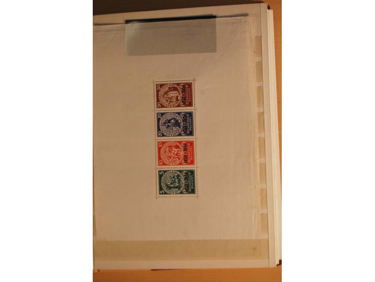 1872/1945, fast ausschließlich gestempelte Sammlung mit vielen besseren, u.a. Mi.-Nr. 66III, Bl.2 ungebraucht (starke Randmän