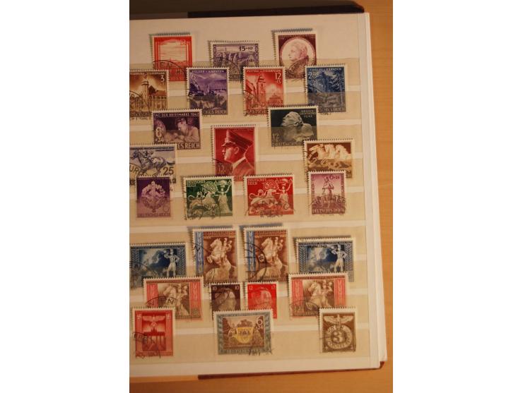 1872/1945, fast ausschließlich gestempelte Sammlung mit vielen besseren, u.a. Mi.-Nr. 66III, Bl.2 ungebraucht (starke Randmän
