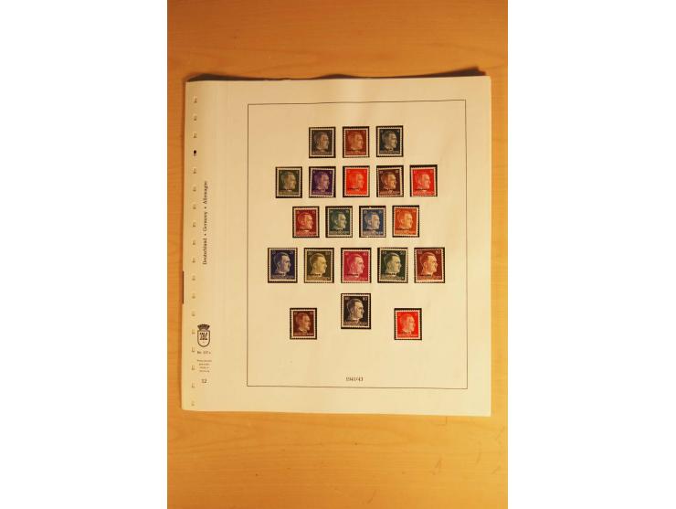 1933/45, ungebrauchte Sammlung, kpl. mit allen Blocks und guten Ausgaben, spezialisiert gesammelt mit zahlreichen Typen und A