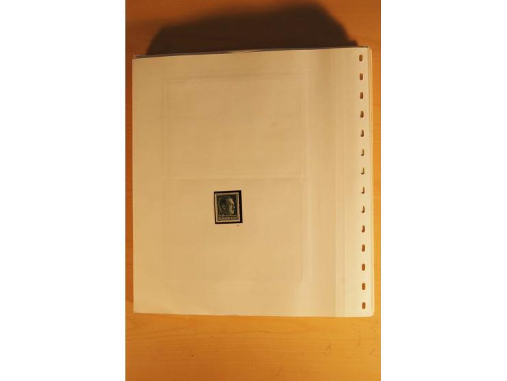 1933/45, ungebrauchte Sammlung, kpl. mit allen Blocks und guten Ausgaben, spezialisiert gesammelt mit zahlreichen Typen und A