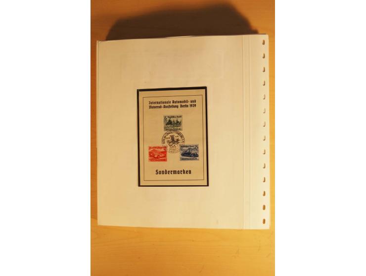 1933/45, ungebrauchte Sammlung, kpl. mit allen Blocks und guten Ausgaben, spezialisiert gesammelt mit zahlreichen Typen und A