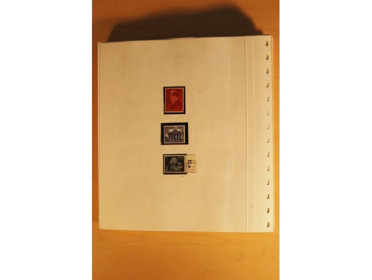 1933/45, ungebrauchte Sammlung, kpl. mit allen Blocks und guten Ausgaben, spezialisiert gesammelt mit zahlreichen Typen und A