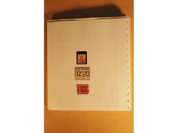 1933/45, ungebrauchte Sammlung, kpl. mit allen Blocks und guten Ausgaben, spezialisiert gesammelt mit zahlreichen Typen und A