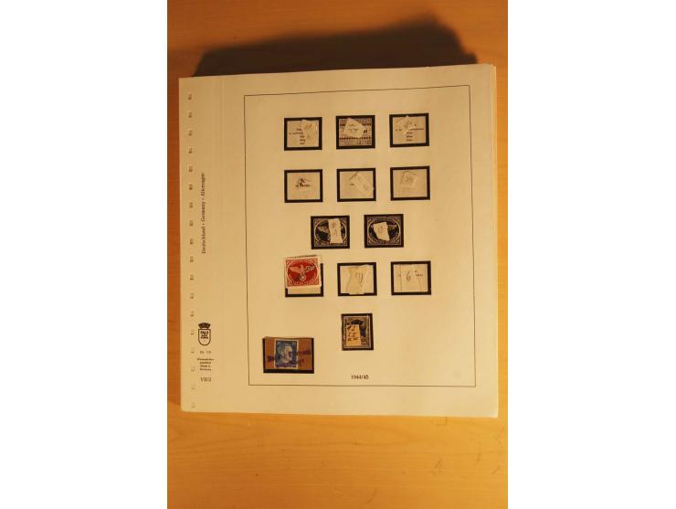 1933/45, ungebrauchte Sammlung, kpl. mit allen Blocks und guten Ausgaben, spezialisiert gesammelt mit zahlreichen Typen und A