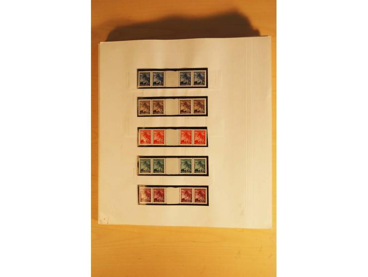 1933/45, ungebrauchte Sammlung, kpl. mit allen Blocks und guten Ausgaben, spezialisiert gesammelt mit zahlreichen Typen und A