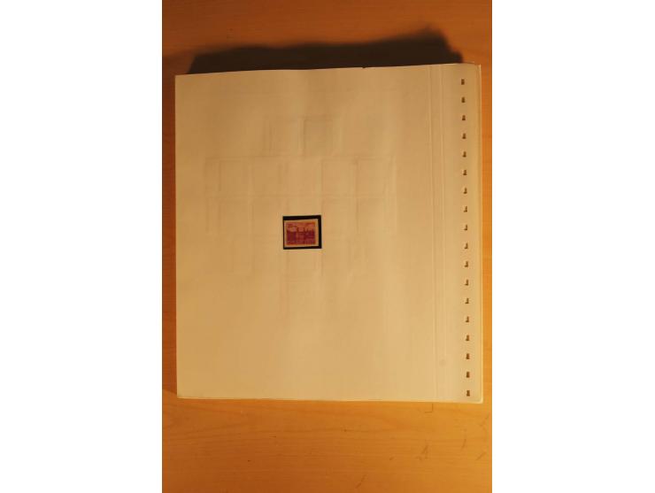 1933/45, ungebrauchte Sammlung, kpl. mit allen Blocks und guten Ausgaben, spezialisiert gesammelt mit zahlreichen Typen und A