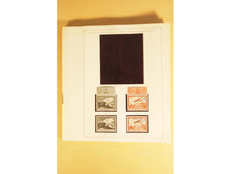 1933/45, ungebrauchte Sammlung, kpl. mit allen Blocks und guten Ausgaben, spezialisiert gesammelt mit zahlreichen Typen und A