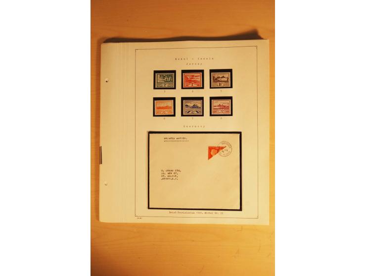 1933/45, ungebrauchte Sammlung, kpl. mit allen Blocks und guten Ausgaben, spezialisiert gesammelt mit zahlreichen Typen und A