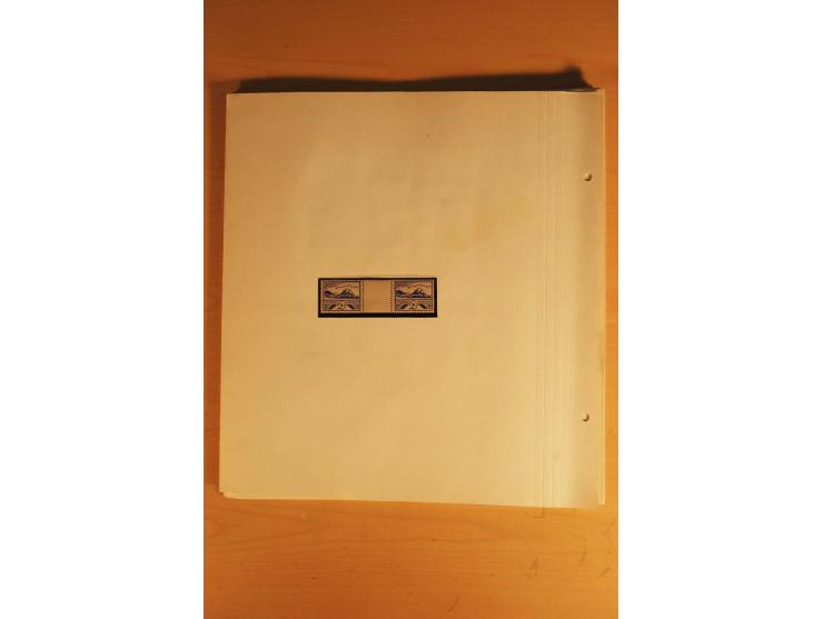 1933/45, ungebrauchte Sammlung, kpl. mit allen Blocks und guten Ausgaben, spezialisiert gesammelt mit zahlreichen Typen und A