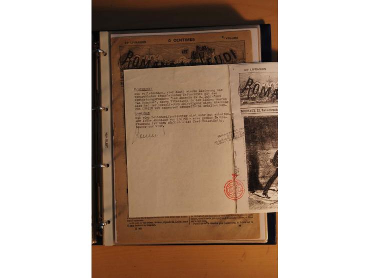 HUFEISENSTEMPEL: 1865/80 (ca.), sehr reichhaltige Sammlung auf losen Marken, Briefstücken und vielen Briefen, Karten, Ganzsac