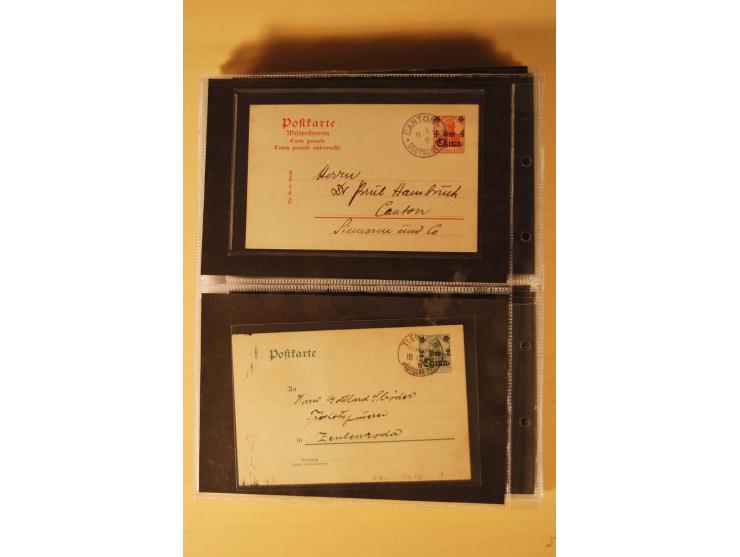 1898/1914, 61 Belege China und 29 Belege Kiautschou, dabei Feldpost, Ansichtskarten etc.