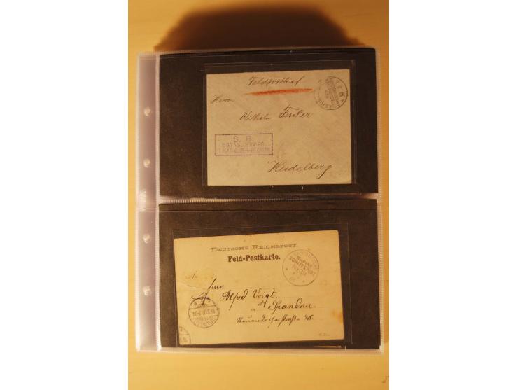 1898/1914, 61 Belege China und 29 Belege Kiautschou, dabei Feldpost, Ansichtskarten etc.