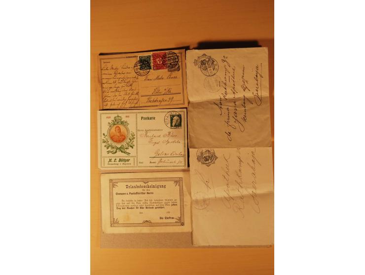  1892, interessante Partie von Briefen und Karten, meist aus einer Korrespondenz Meppen-Pangani, dabei auch etwas Incoming Ma