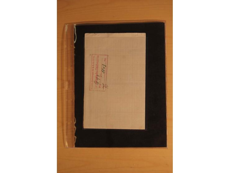 1900/17 (ca.), 66 Belege, dabei Feldpost, Ansichtskarten, Wetterbeobachtungs-Tabelle für die Schutztruppe des Südbezirks etc.